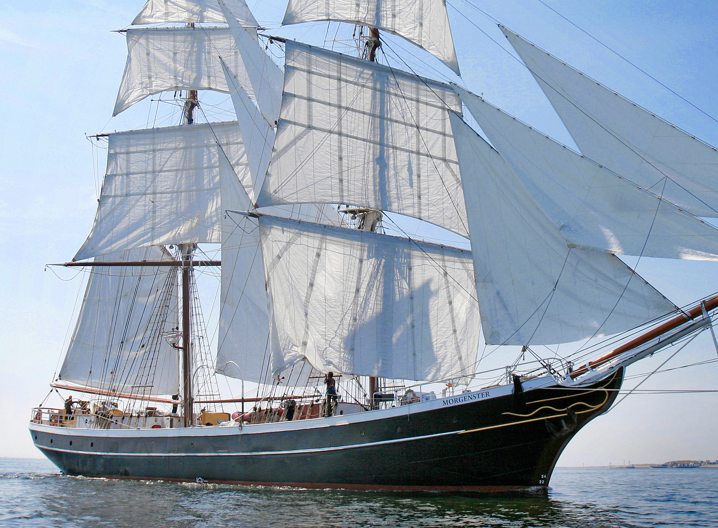 Unsere stolze Handelsflotte auf hoher See